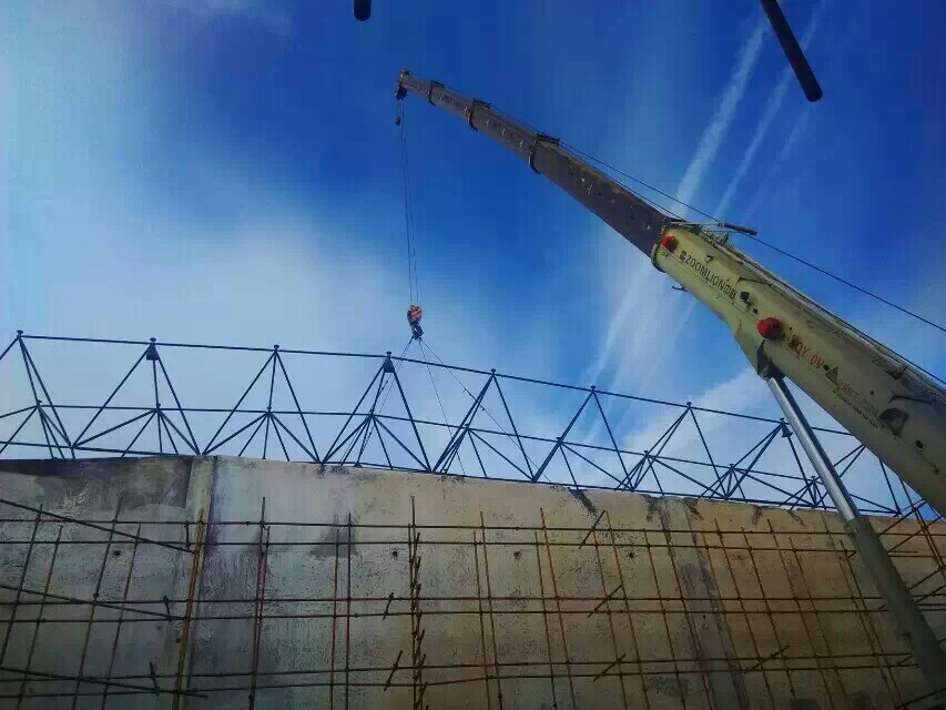 武夷山食堂网架结构工程