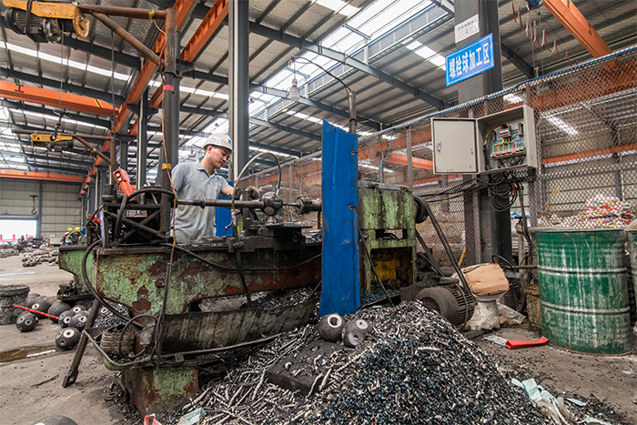 武夷山网架配件车间